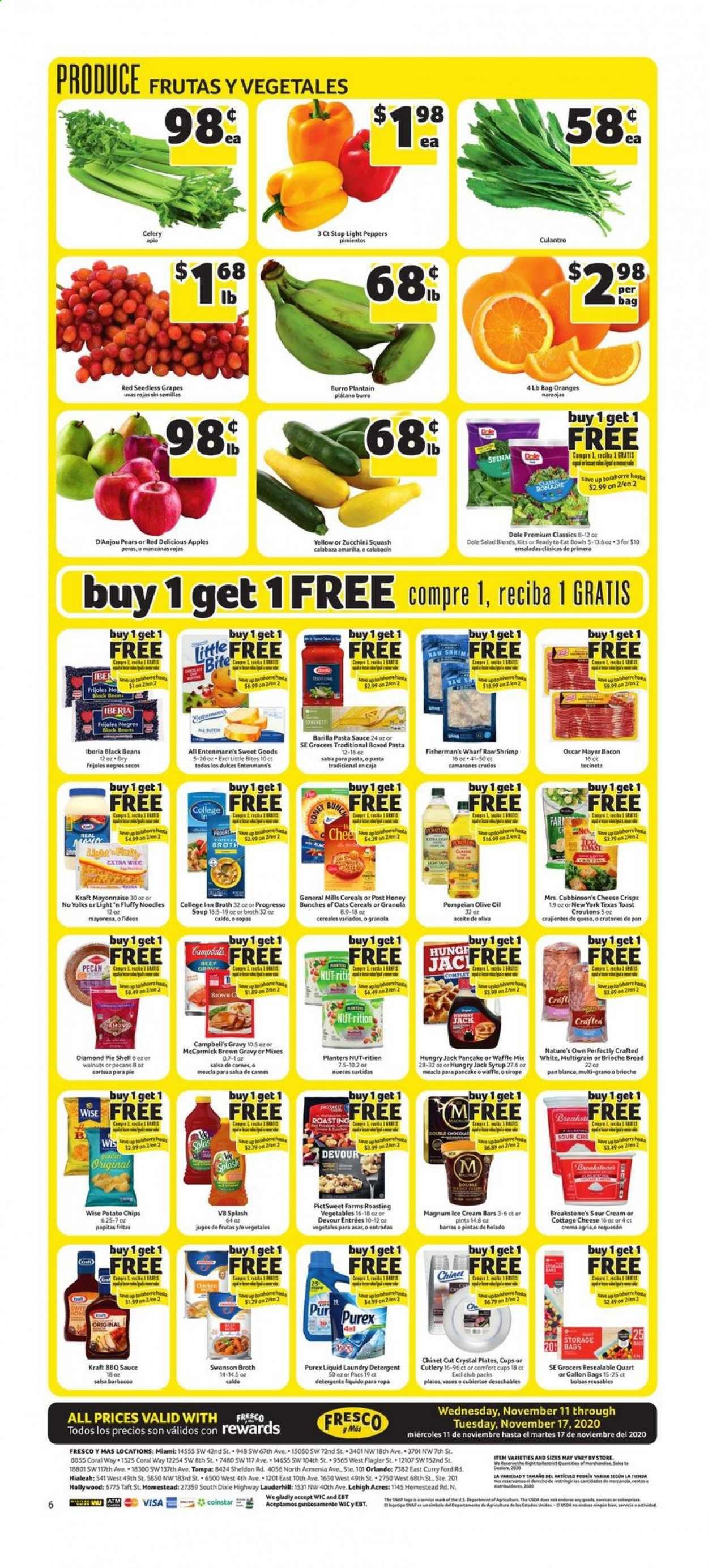 Fresco y Más Weekly Ad Flyer November 11 to November 17