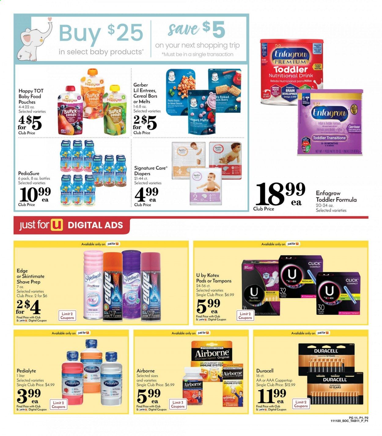 Pavilions (CA) Weekly Ad Flyer November 11 to November 17