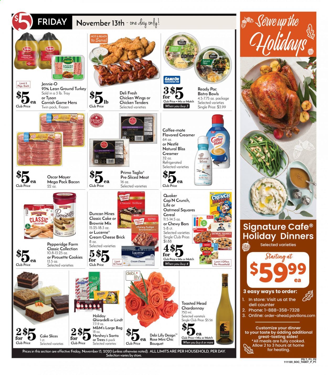Pavilions (CA) Weekly Ad Flyer November 11 to November 17