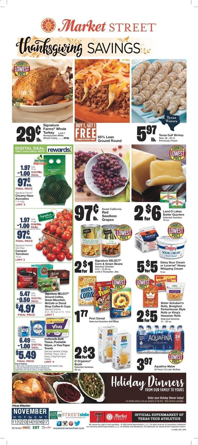 Market Street (NM, TX) Weekly Ad Flyer November 11 to November 17
