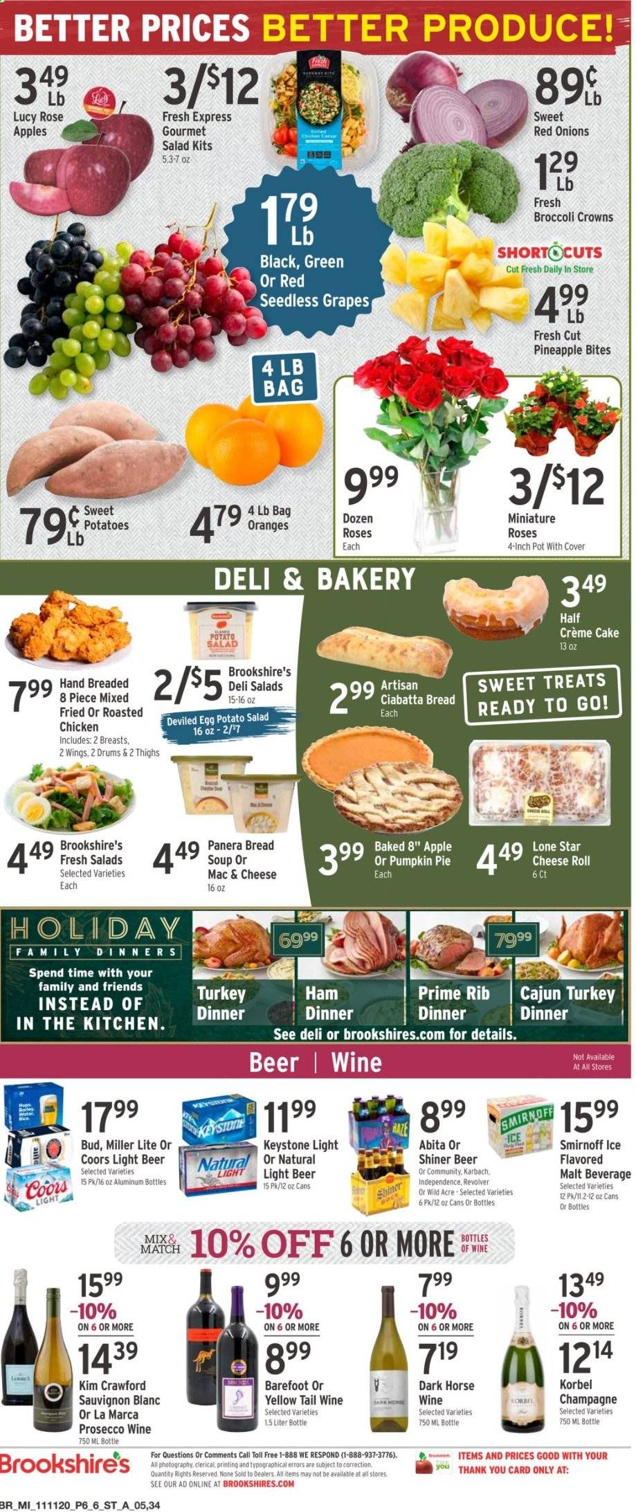 Brookshires Weekly Ad Flyer November 11 to November 17