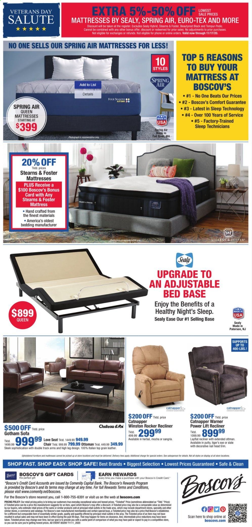 Boscov's Weekly Ad Flyer November 11 to November 17