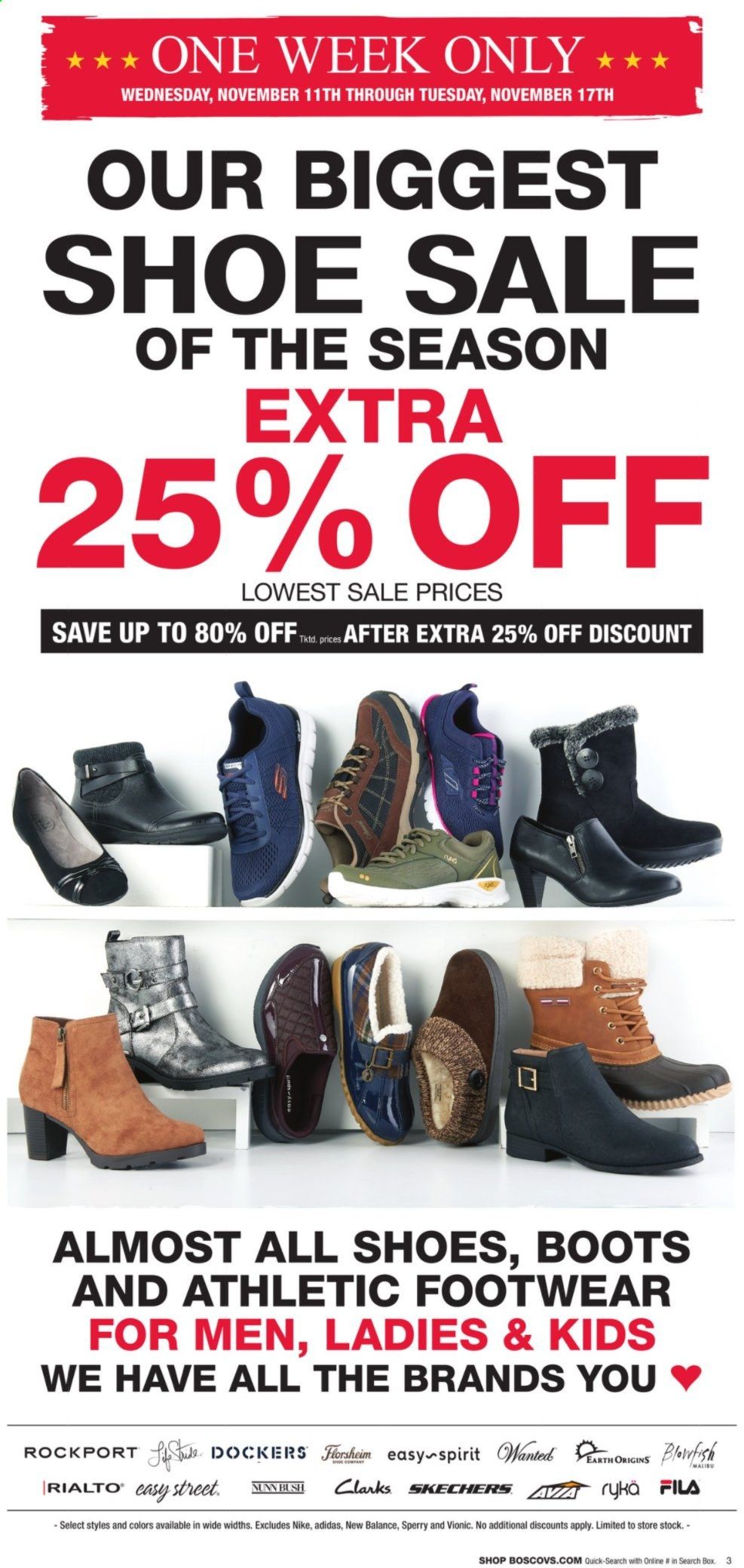 Boscov's Weekly Ad Flyer November 11 to November 17