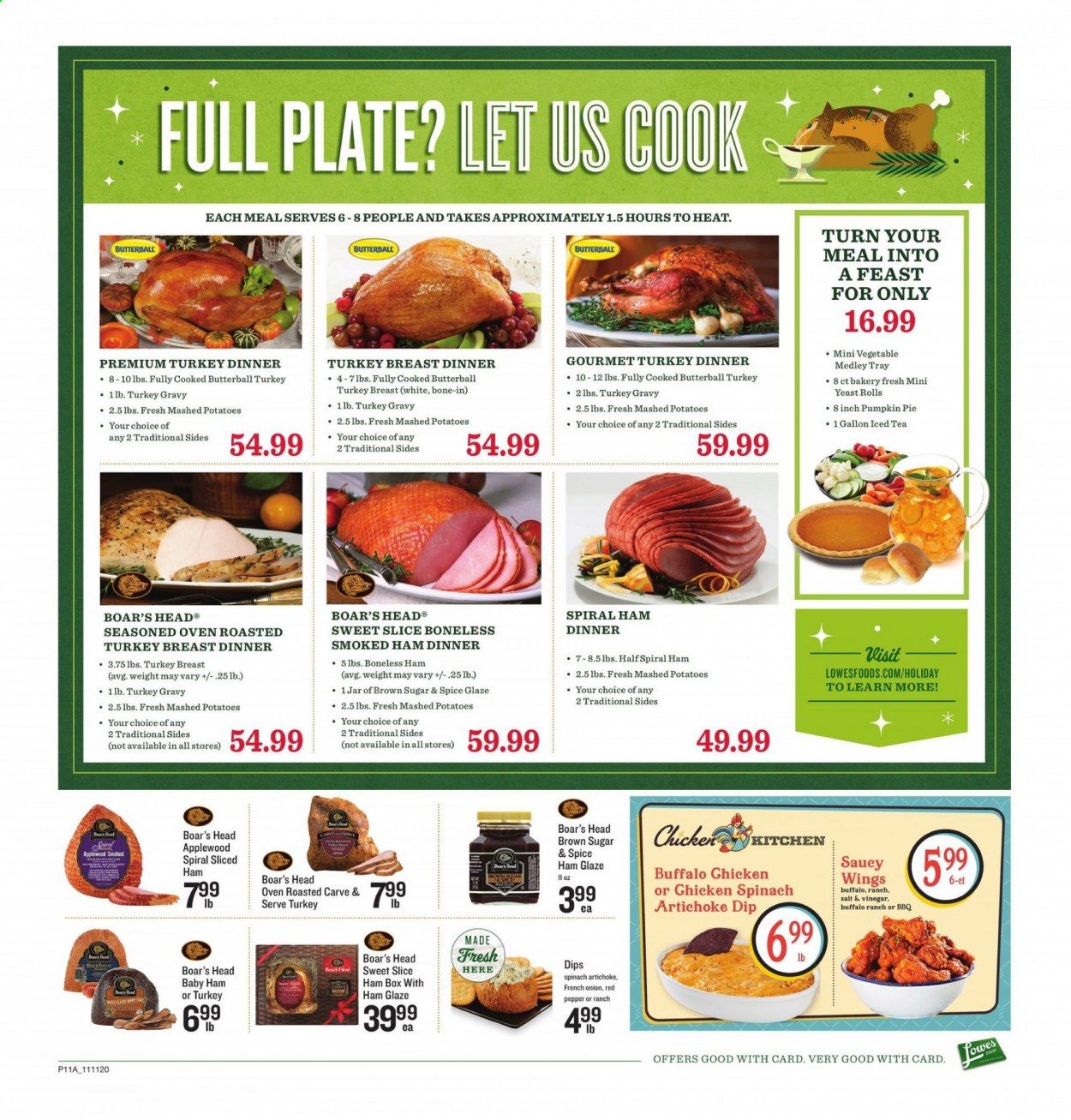 Lowes Foods Weekly Ad Flyer November 11 to November 17