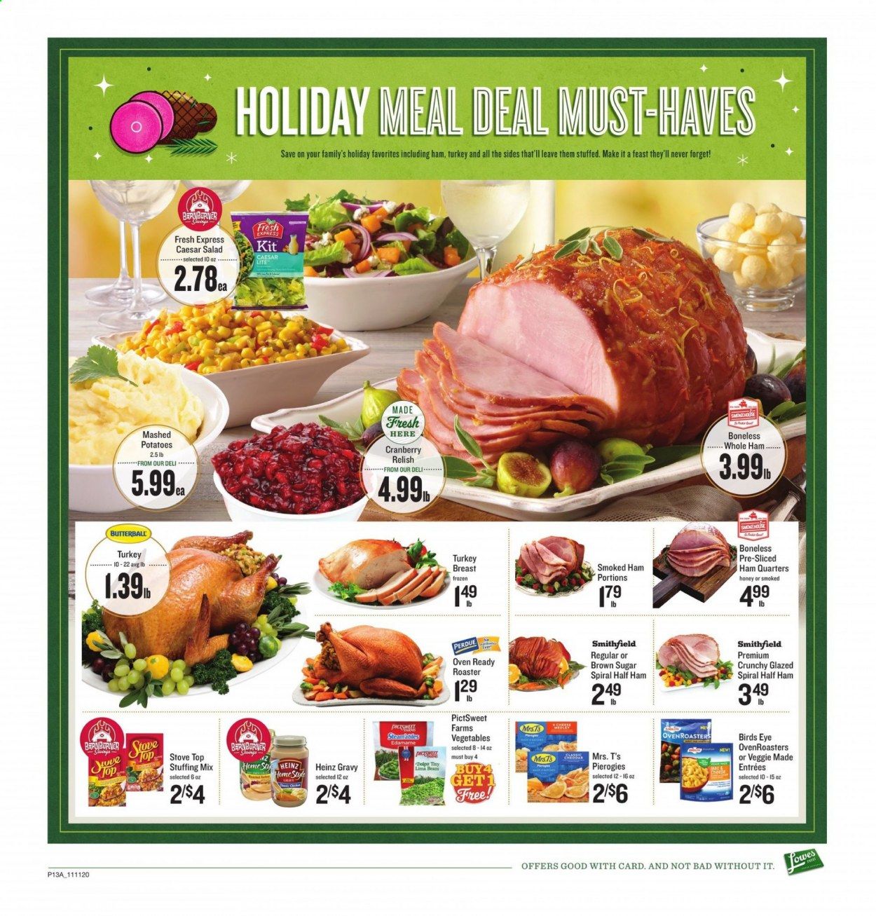 Lowes Foods Weekly Ad Flyer November 11 to November 17