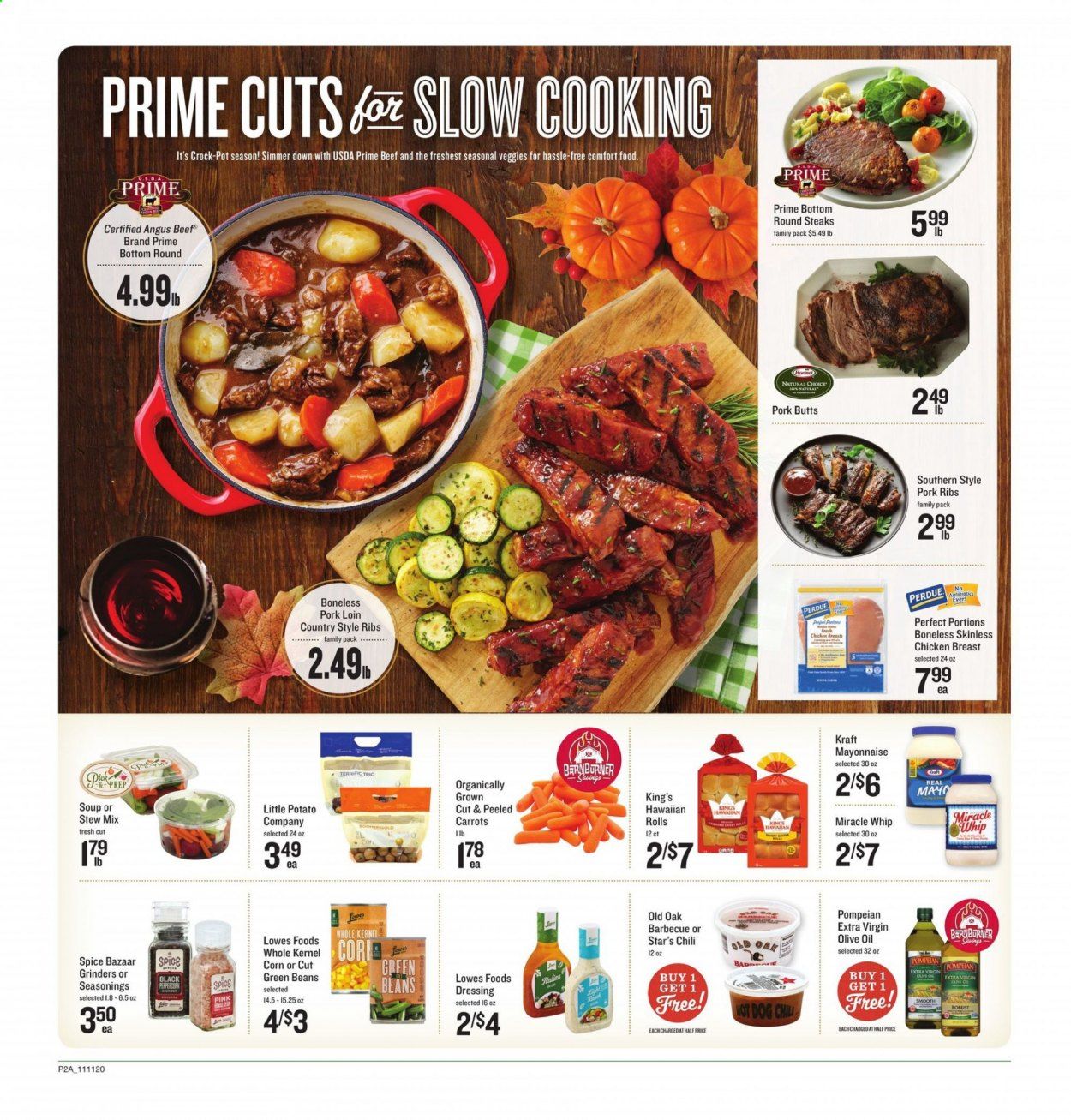 Lowes Foods Weekly Ad Flyer November 11 to November 17