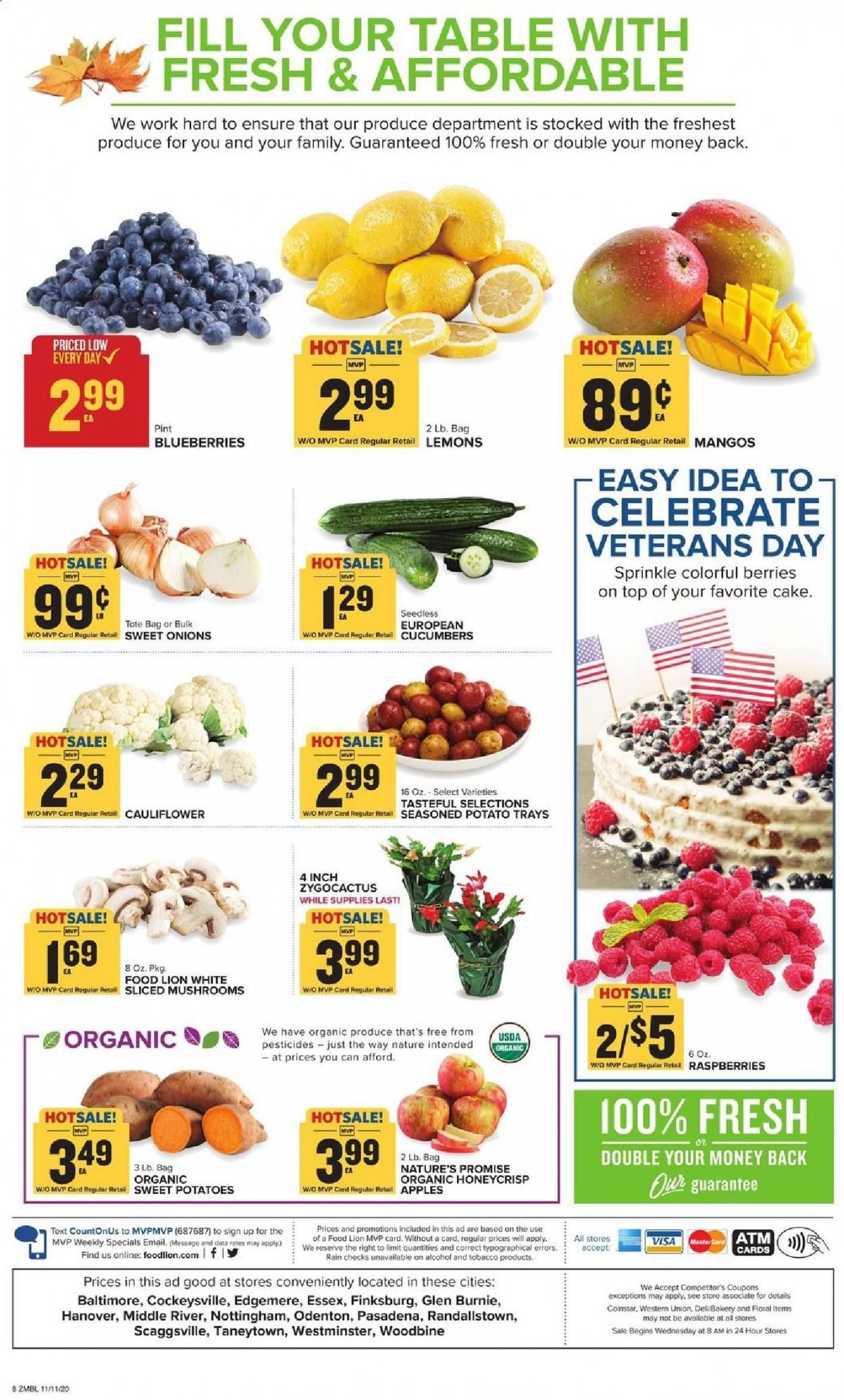 Food Lion (MD) Weekly Ad Flyer November 11 to November 17