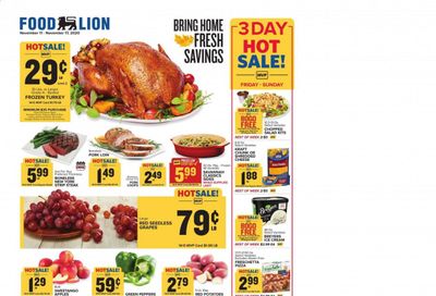 Food Lion (VA) Weekly Ad Flyer November 11 to November 17