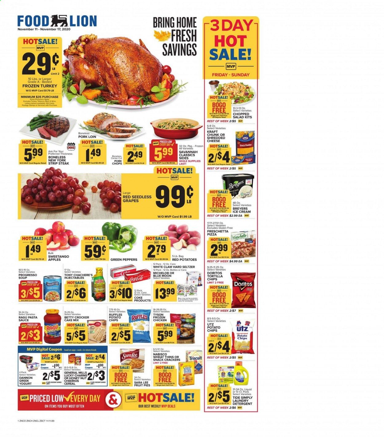 Food Lion (NC) Weekly Ad Flyer November 11 to November 17