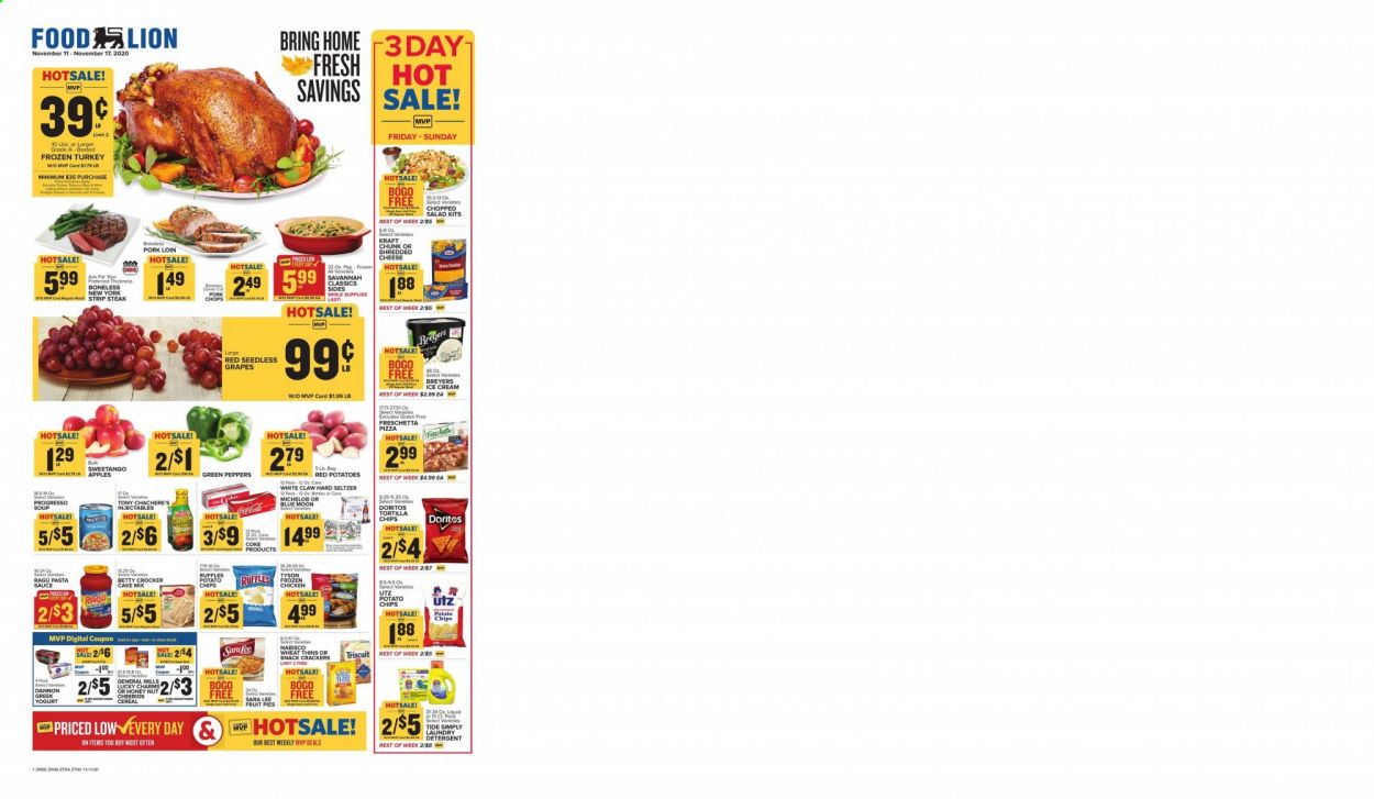 Food Lion (Fo, TN) Weekly Ad Flyer November 11 to November 17