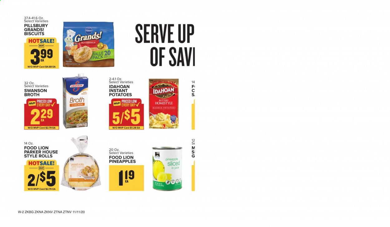 Food Lion (Fo, TN) Weekly Ad Flyer November 11 to November 17