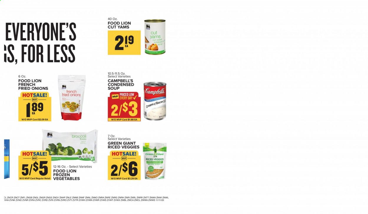 Food Lion (Fo, TN) Weekly Ad Flyer November 11 to November 17