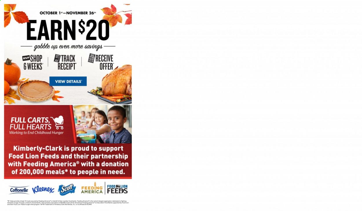 Food Lion (Fo, TN) Weekly Ad Flyer November 11 to November 17