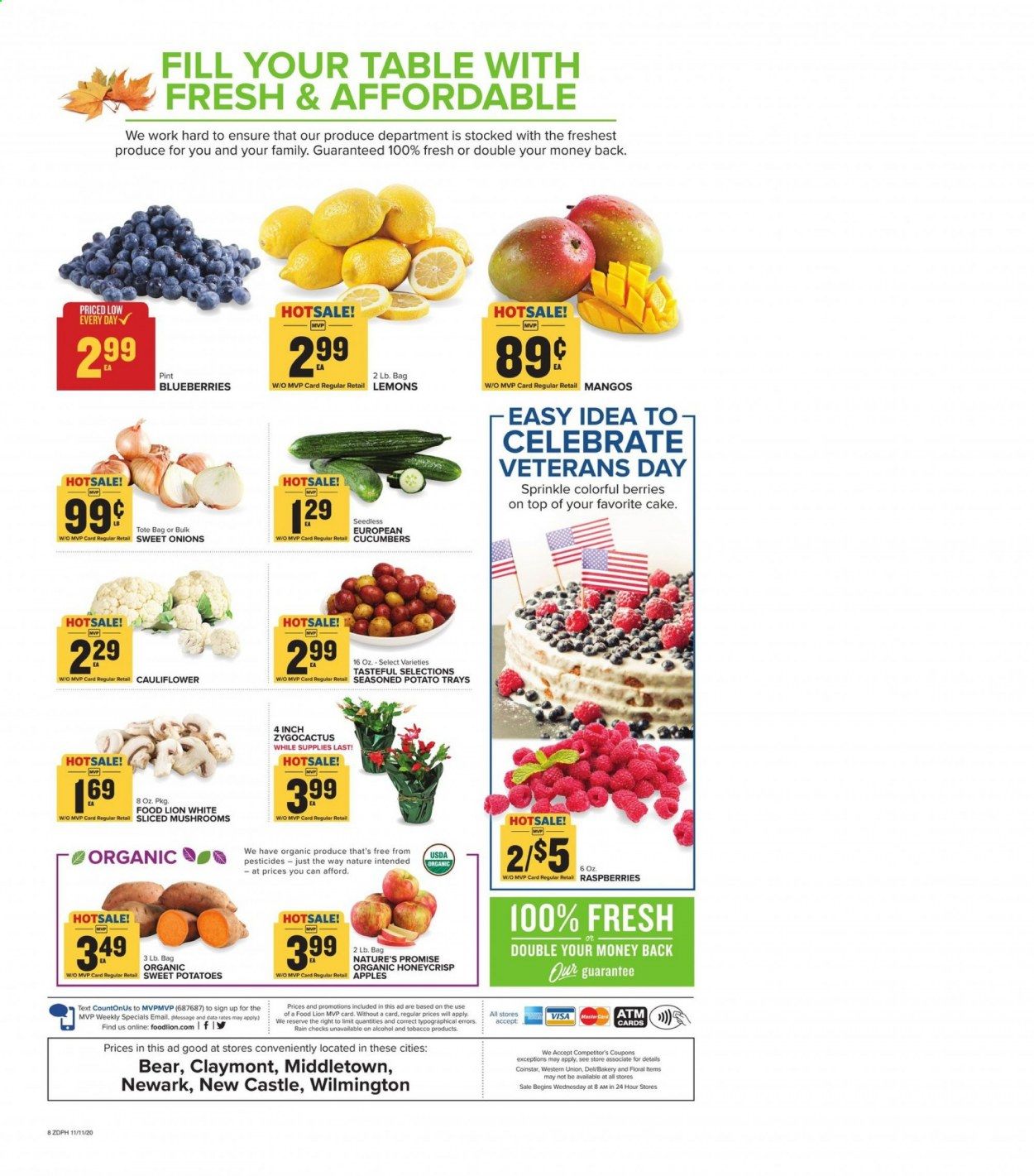 Food Lion (DE) Weekly Ad Flyer November 11 to November 17