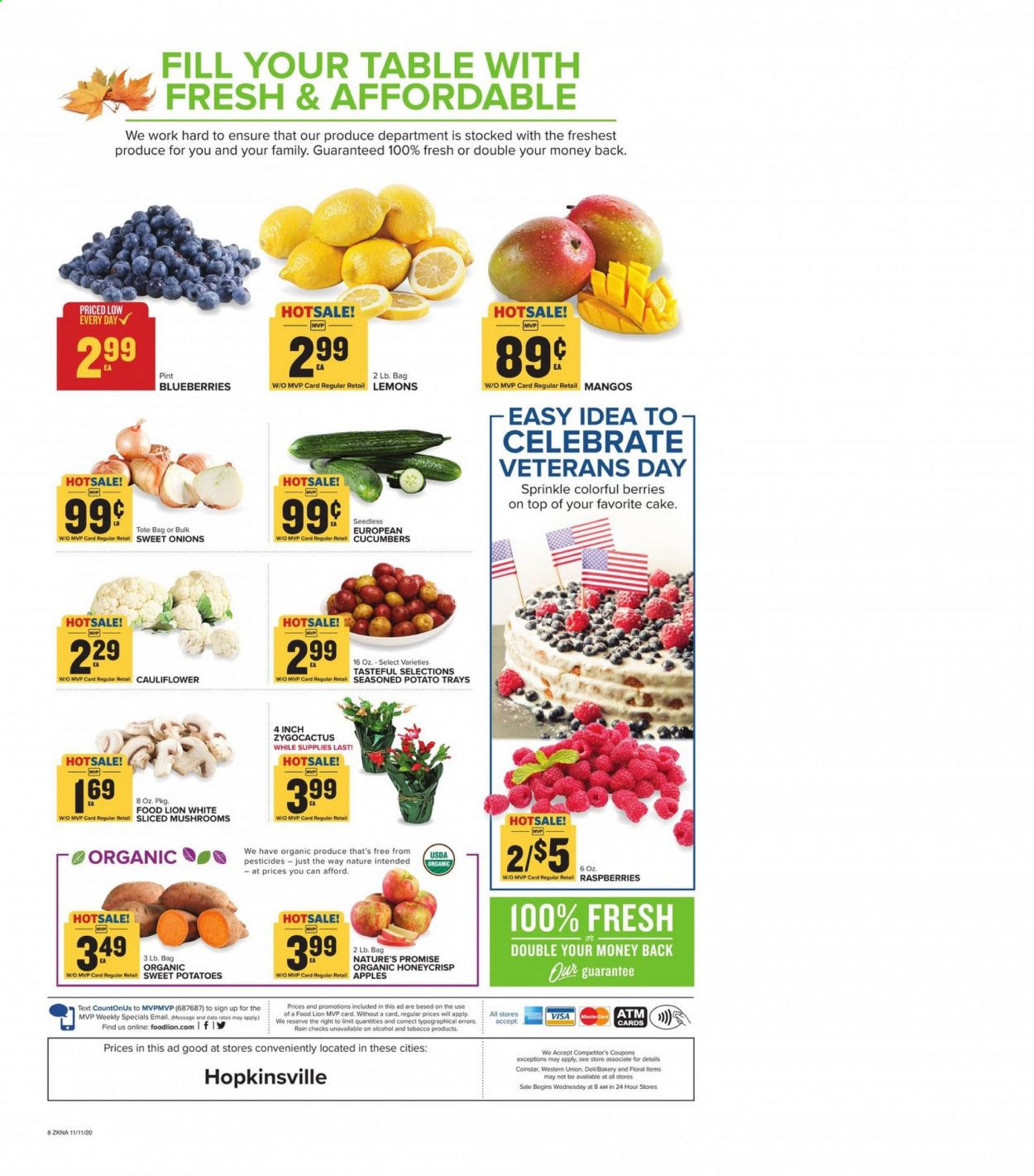 Food Lion (KY) Weekly Ad Flyer November 11 to November 17
