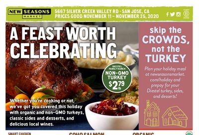 New Seasons Market (CA) Weekly Ad Flyer November 11 to November 17, 2020