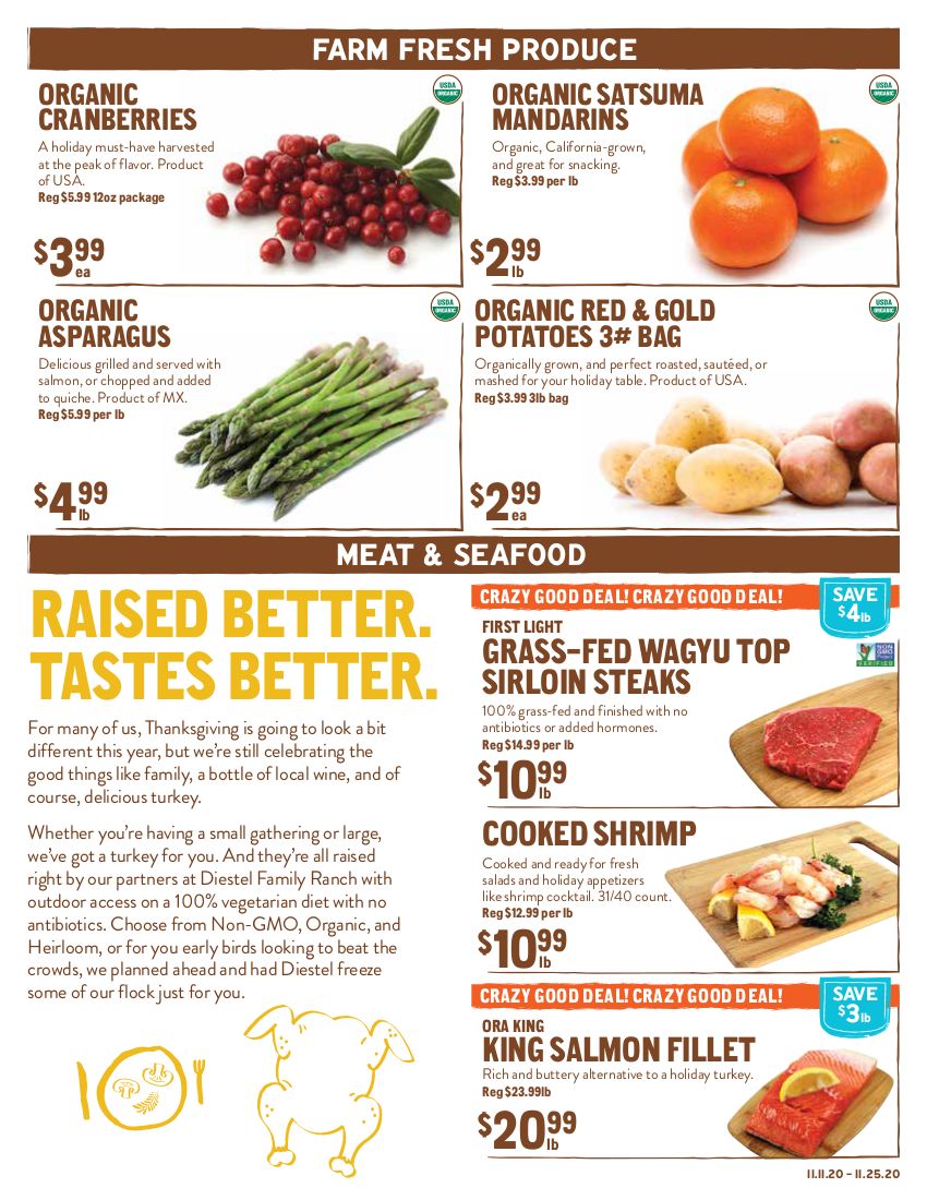 New Seasons Market (CA) Weekly Ad Flyer November 11 to November 17, 2020