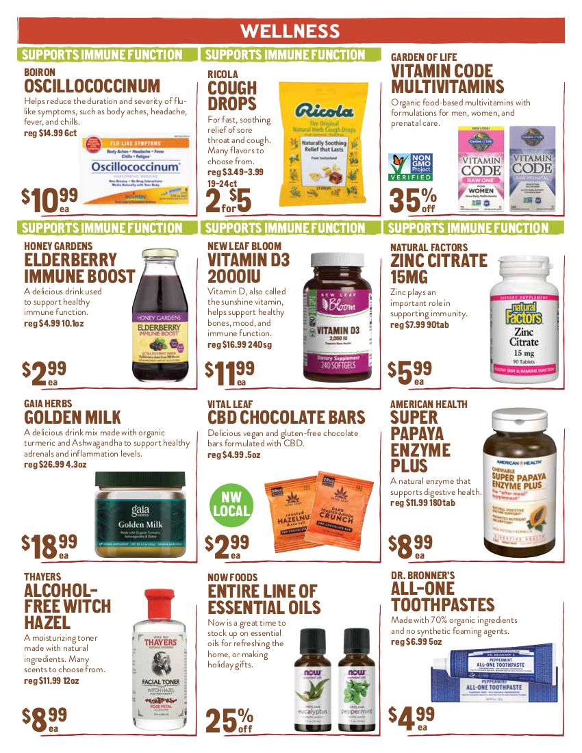 New Seasons Market (OR) Weekly Ad Flyer November 11 to November 17, 2020