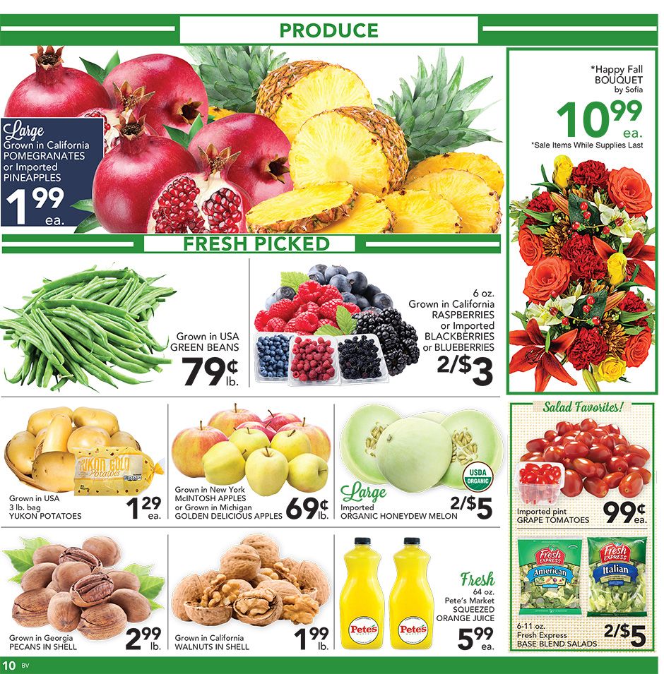 Pete's Fresh Market Weekly Ad Flyer November 11 to November 17, 2020