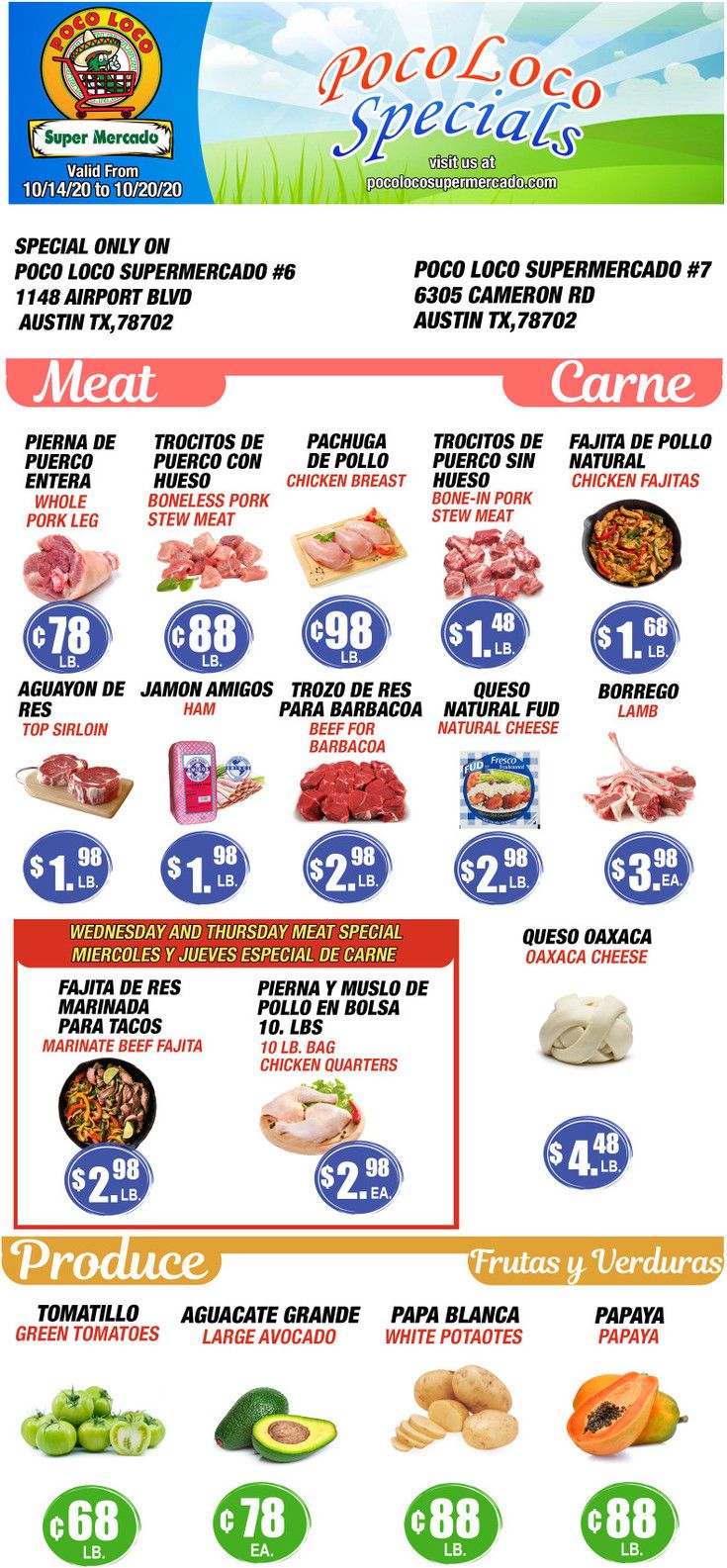 Poco Loco Weekly Ad Flyer November 11 to November 17, 2020