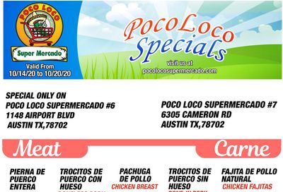 Poco Loco Weekly Ad Flyer November 11 to November 17, 2020