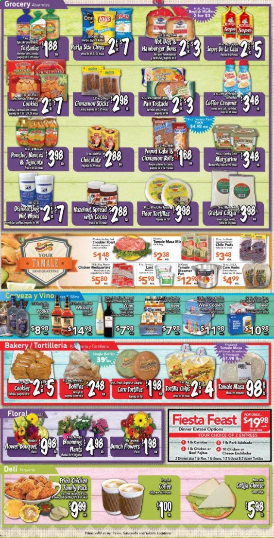 Fiesta Foods SuperMarkets Weekly Ad Flyer November 11 to November 17