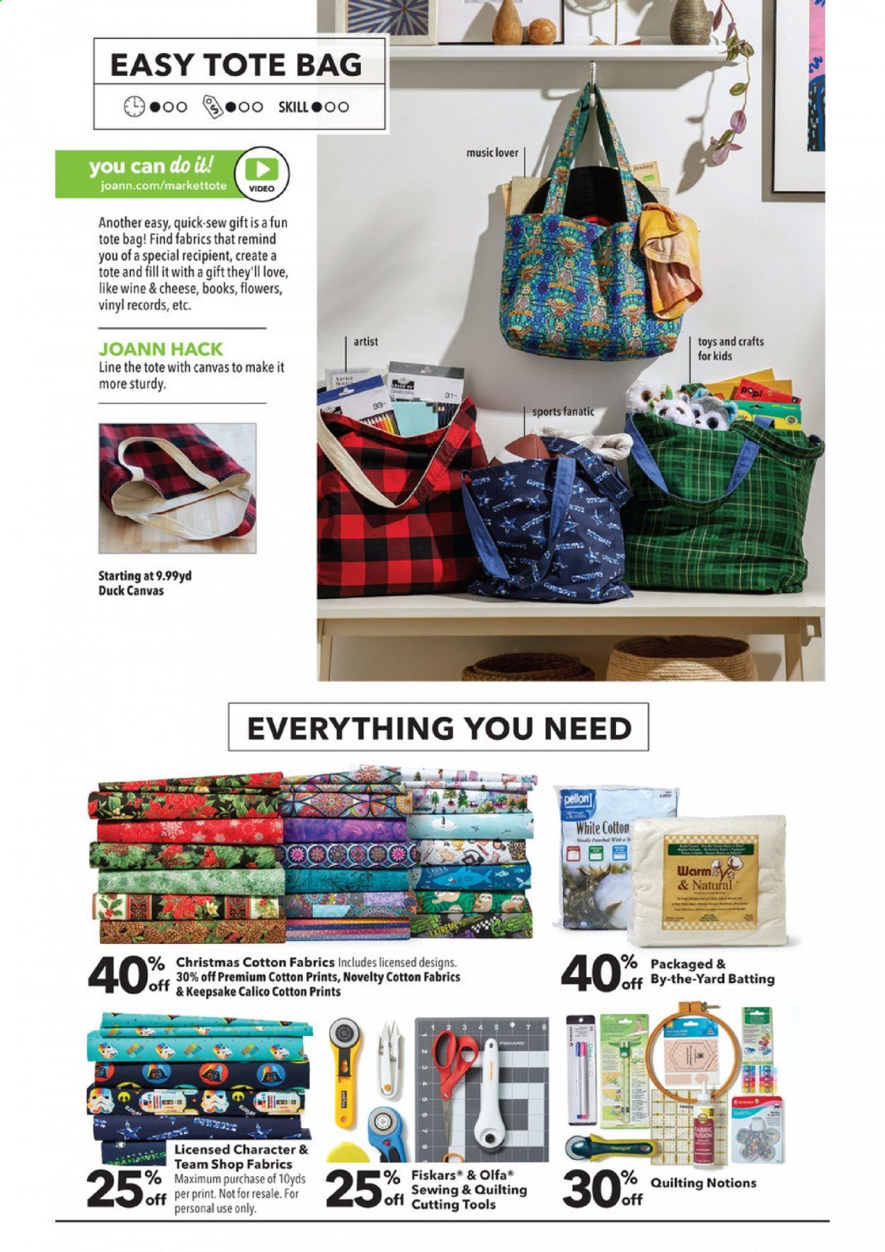 JOANN Weekly Ad Flyer November 12 to November 24