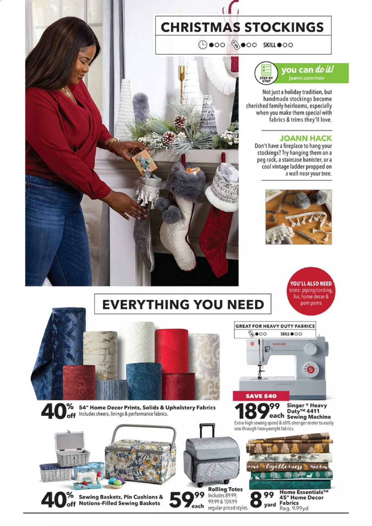 JOANN Weekly Ad Flyer November 12 to November 24
