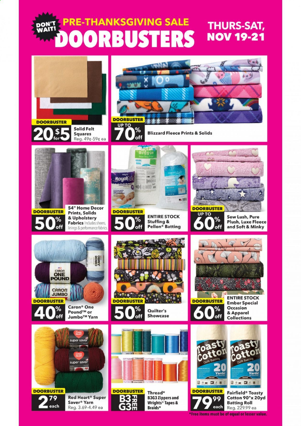 JOANN Weekly Ad Flyer November 12 to November 24