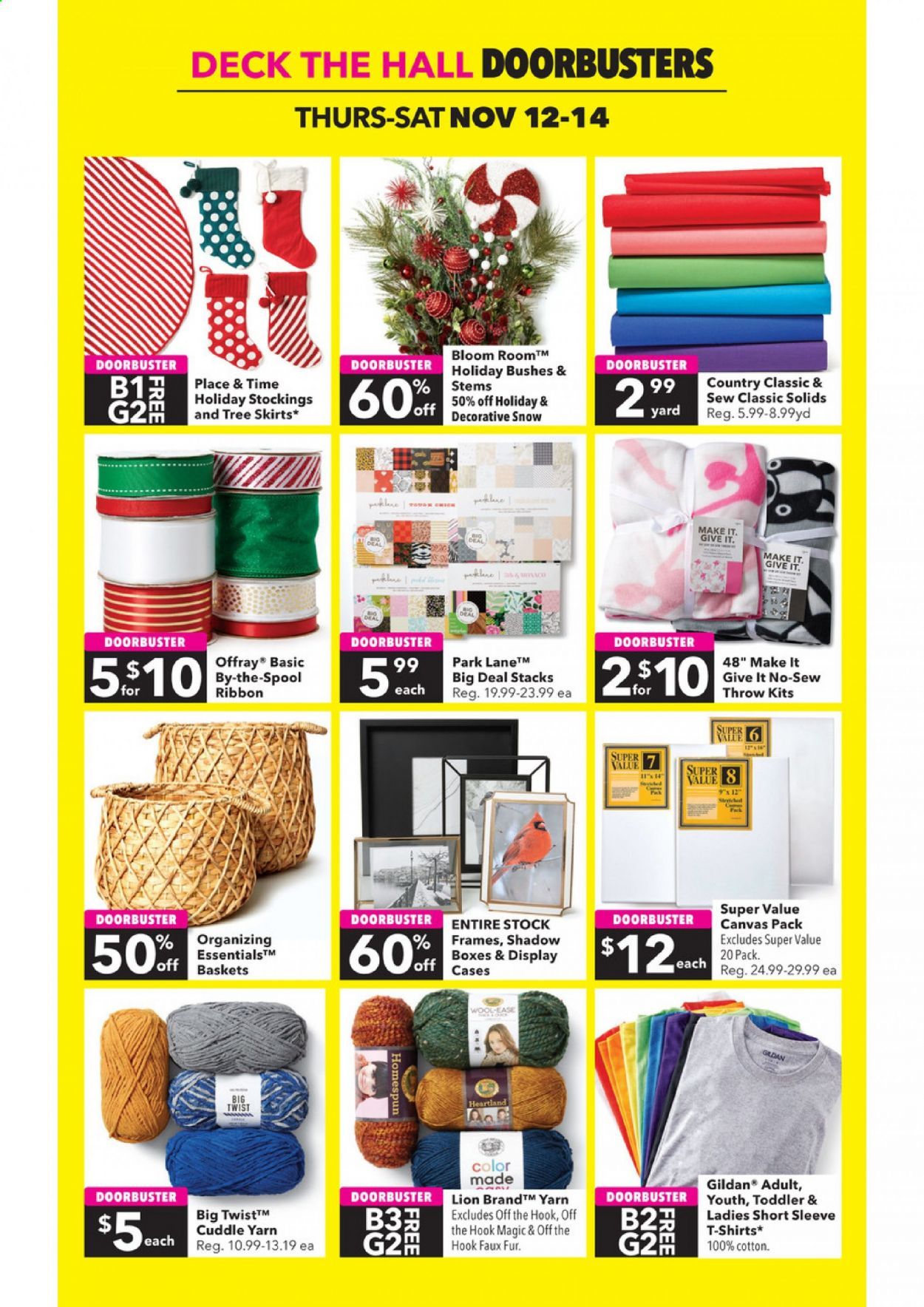JOANN Weekly Ad Flyer November 12 to November 24