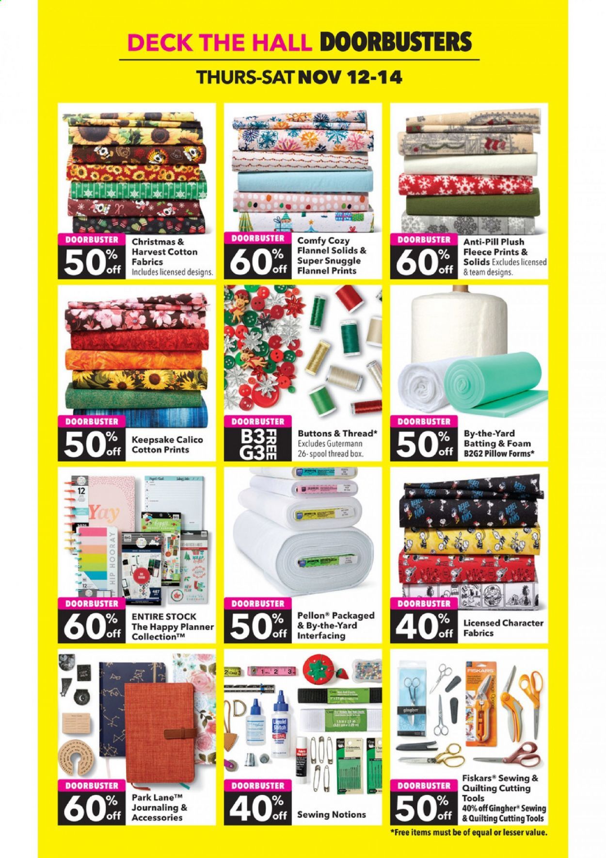 JOANN Weekly Ad Flyer November 12 to November 24