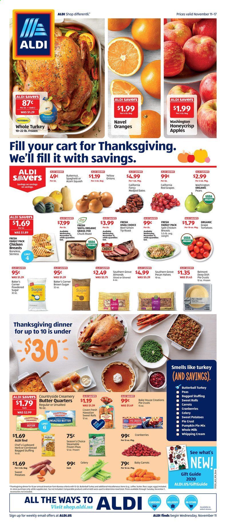 ALDI (TX) Weekly Ad Flyer November 11 to November 17