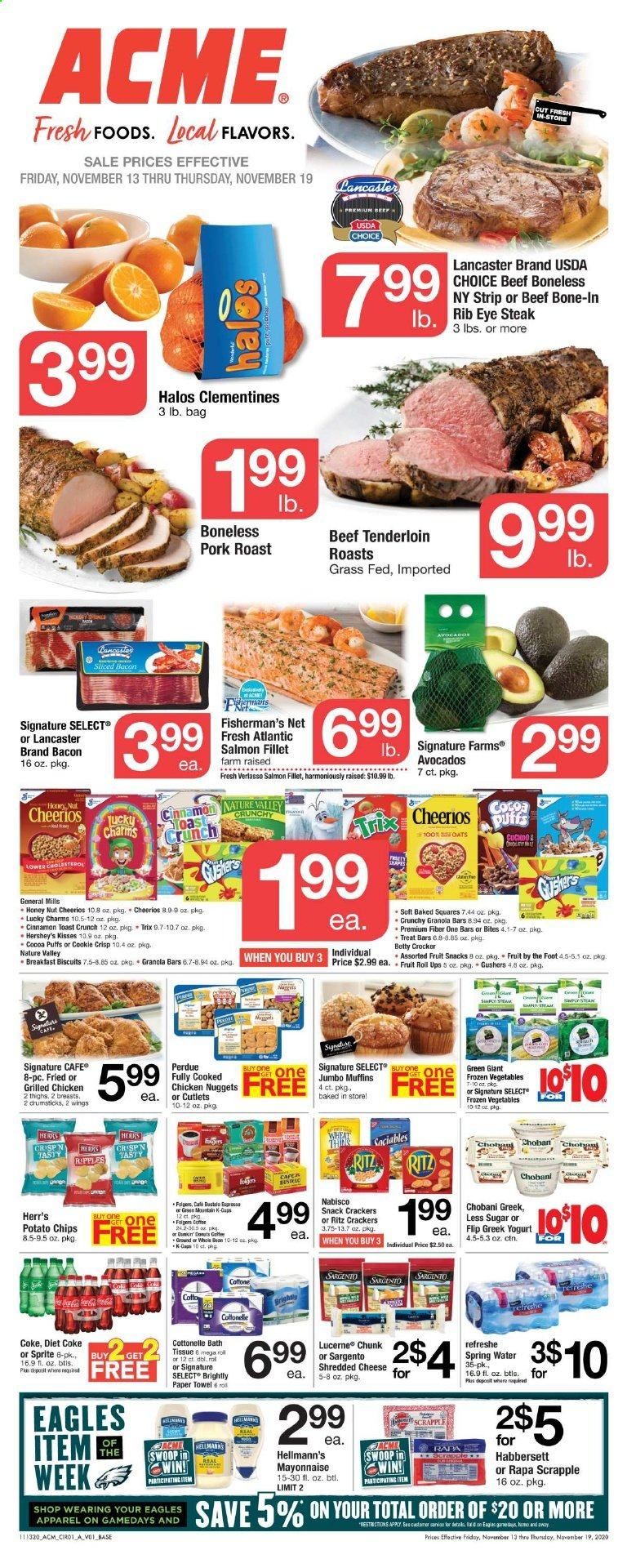 ACME Weekly Ad Flyer November 13 to November 19