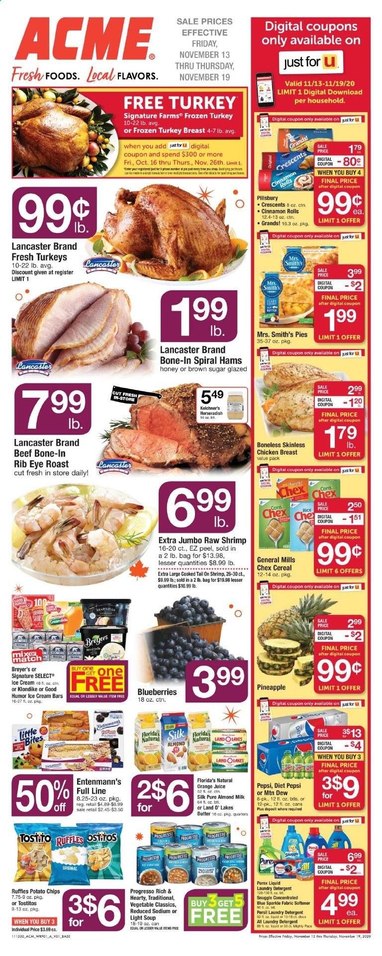 ACME Weekly Ad Flyer November 13 to November 19