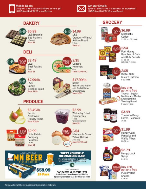 Lunds & Byerlys Weekly Ad Flyer November 12 to November 18, 2020