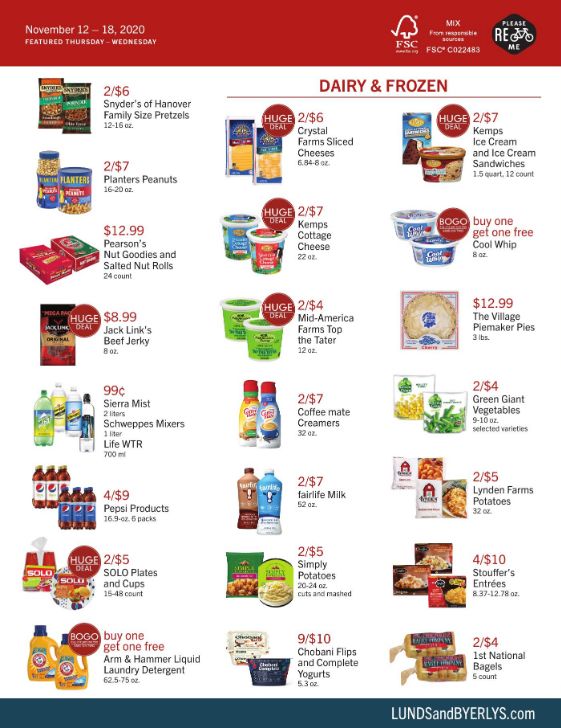 Lunds & Byerlys Weekly Ad Flyer November 12 to November 18, 2020