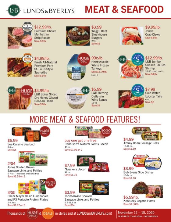 Lunds & Byerlys Weekly Ad Flyer November 12 to November 18, 2020
