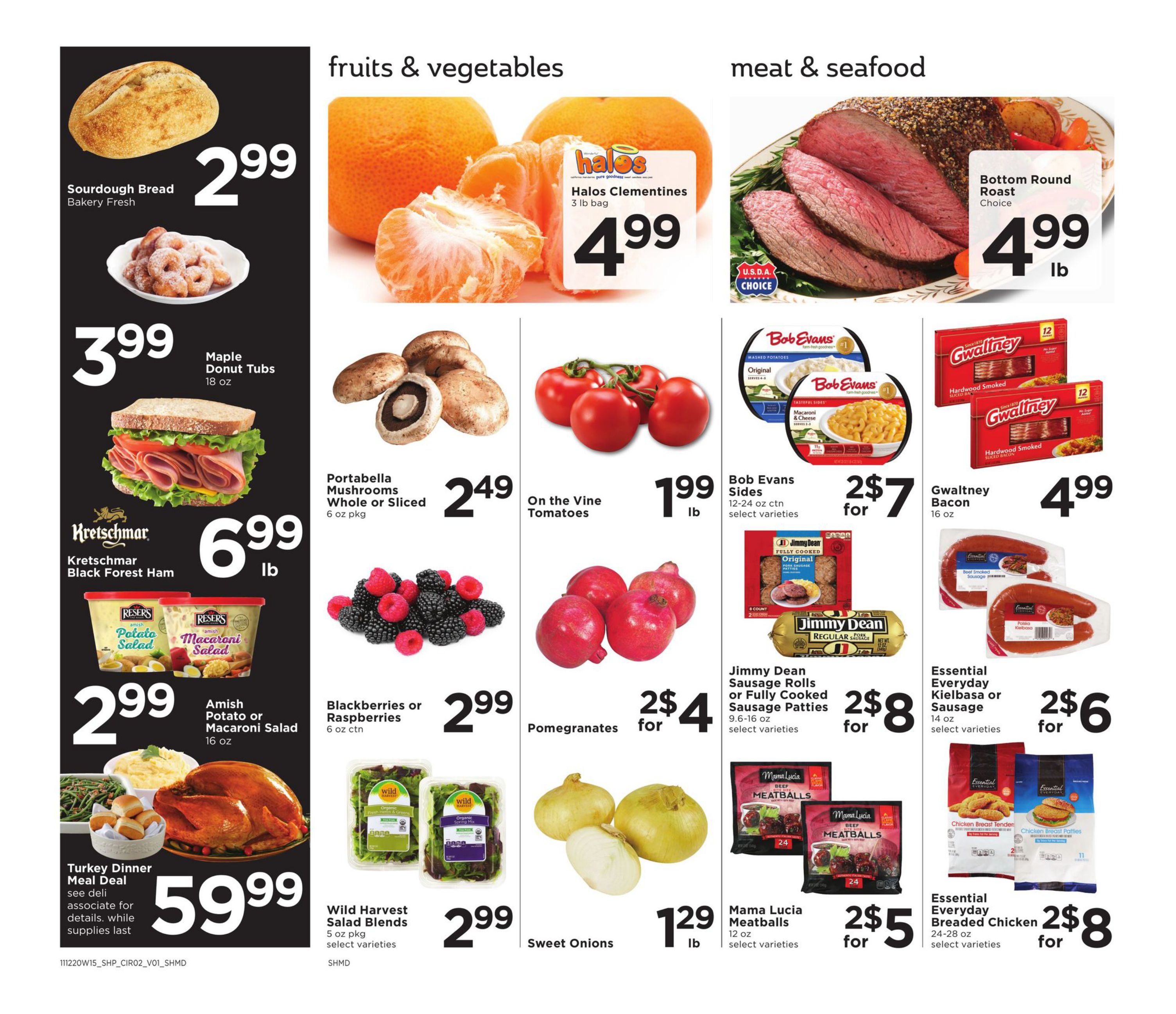 Shoppers Food Weekly Ad Flyer November 12 to November 18, 2020