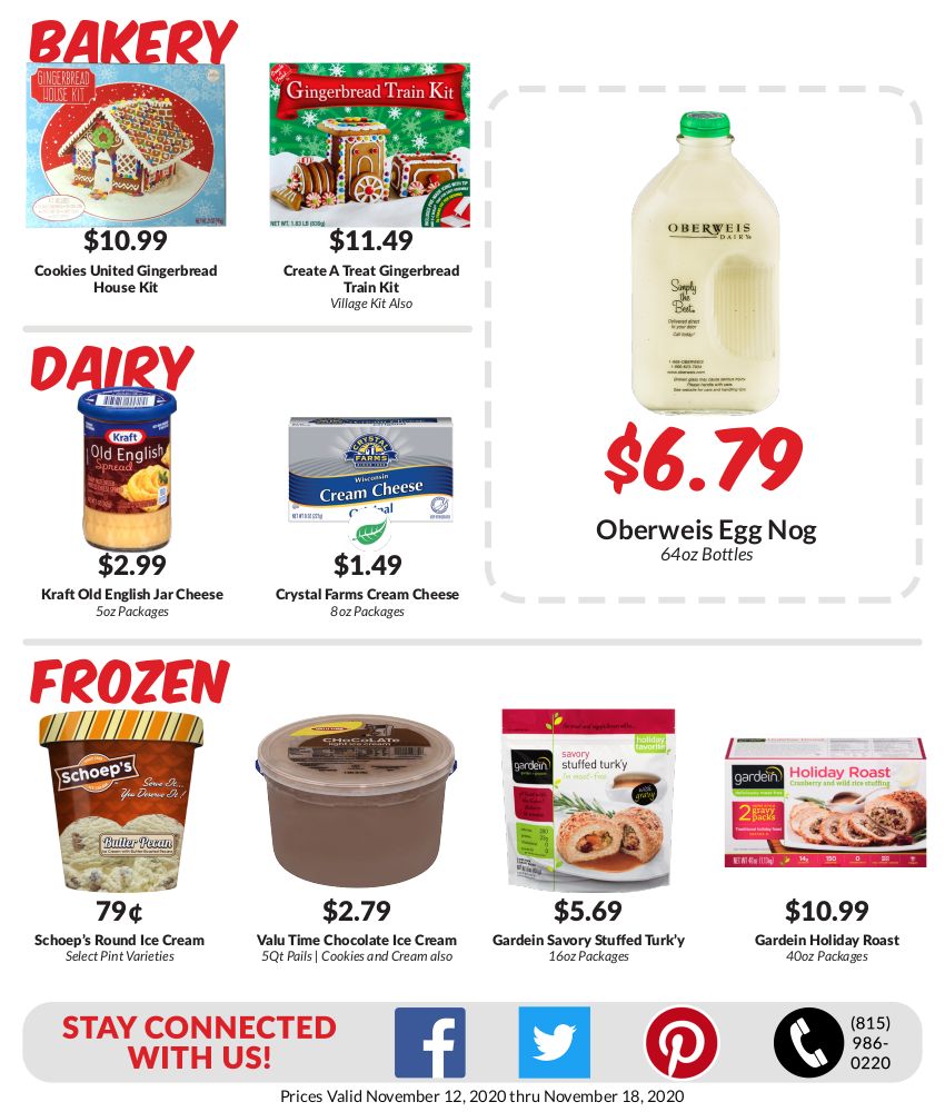 Woodman's Market (IL) Weekly Ad Flyer November 12 to November 18, 2020