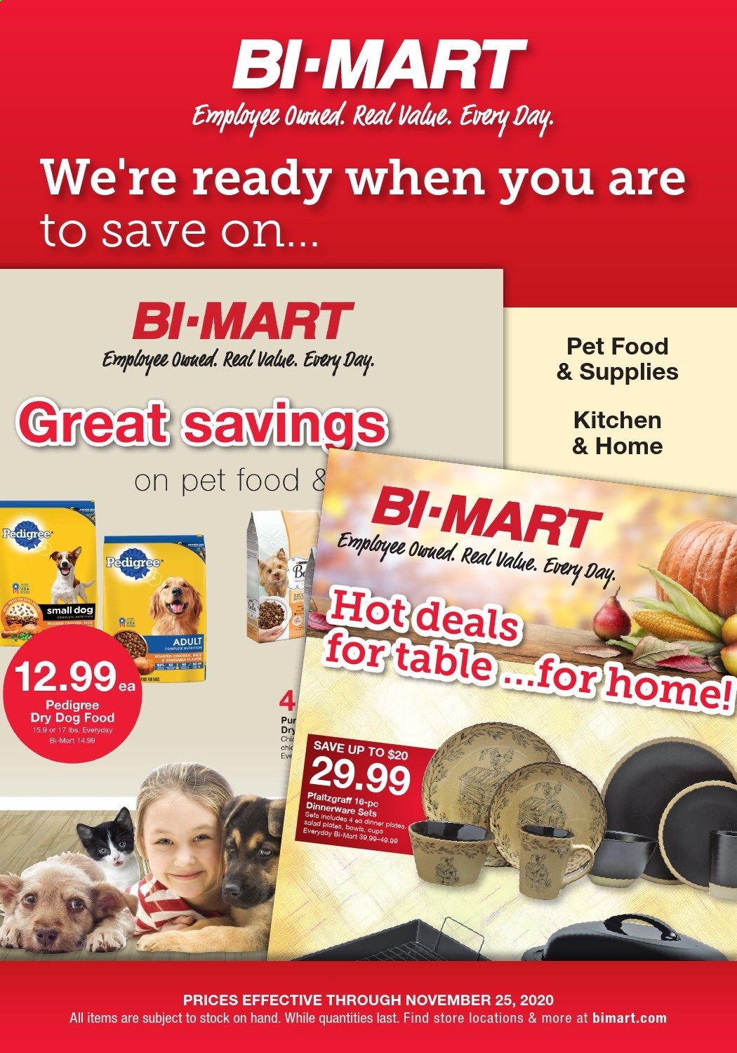 Bi-Mart Weekly Ad Flyer November 11 to November 25