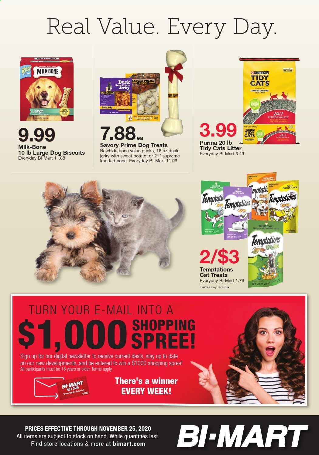 Bi-Mart Weekly Ad Flyer November 11 to November 25