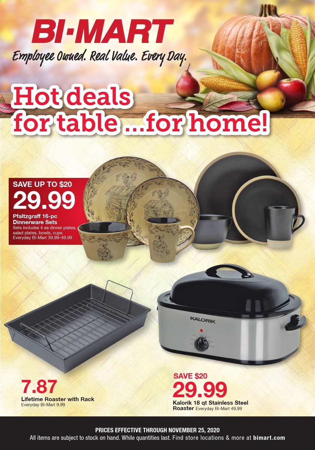 Bi-Mart Weekly Ad Flyer November 11 to November 25