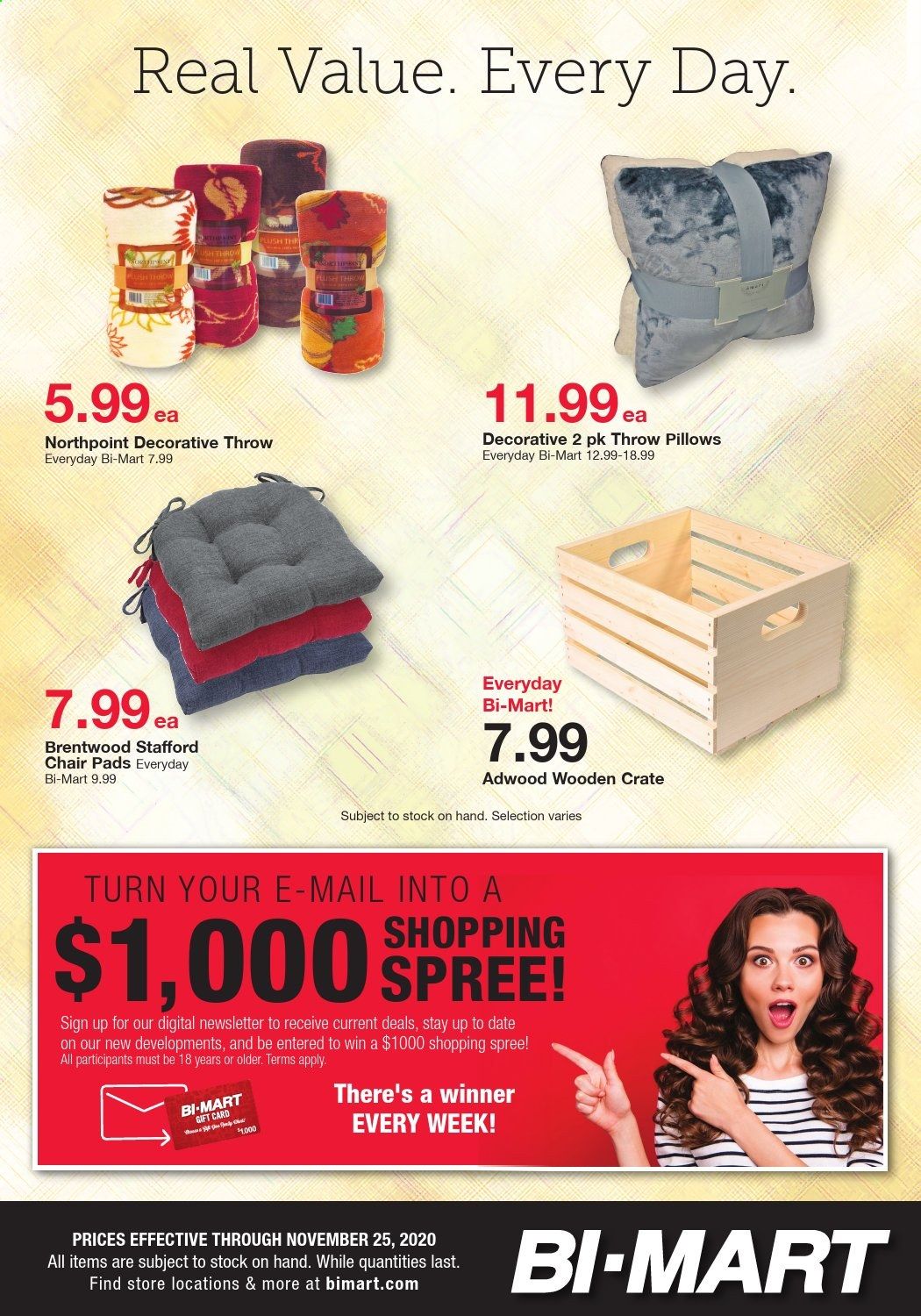 Bi-Mart Weekly Ad Flyer November 11 to November 25