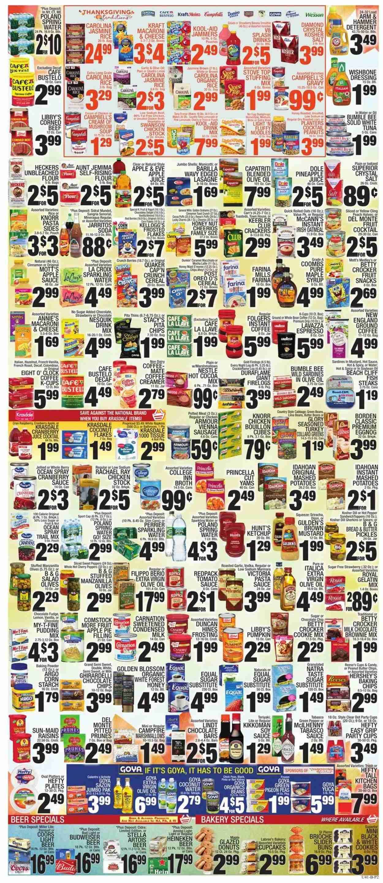C-Town Weekly Ad Flyer November 13 to November 19