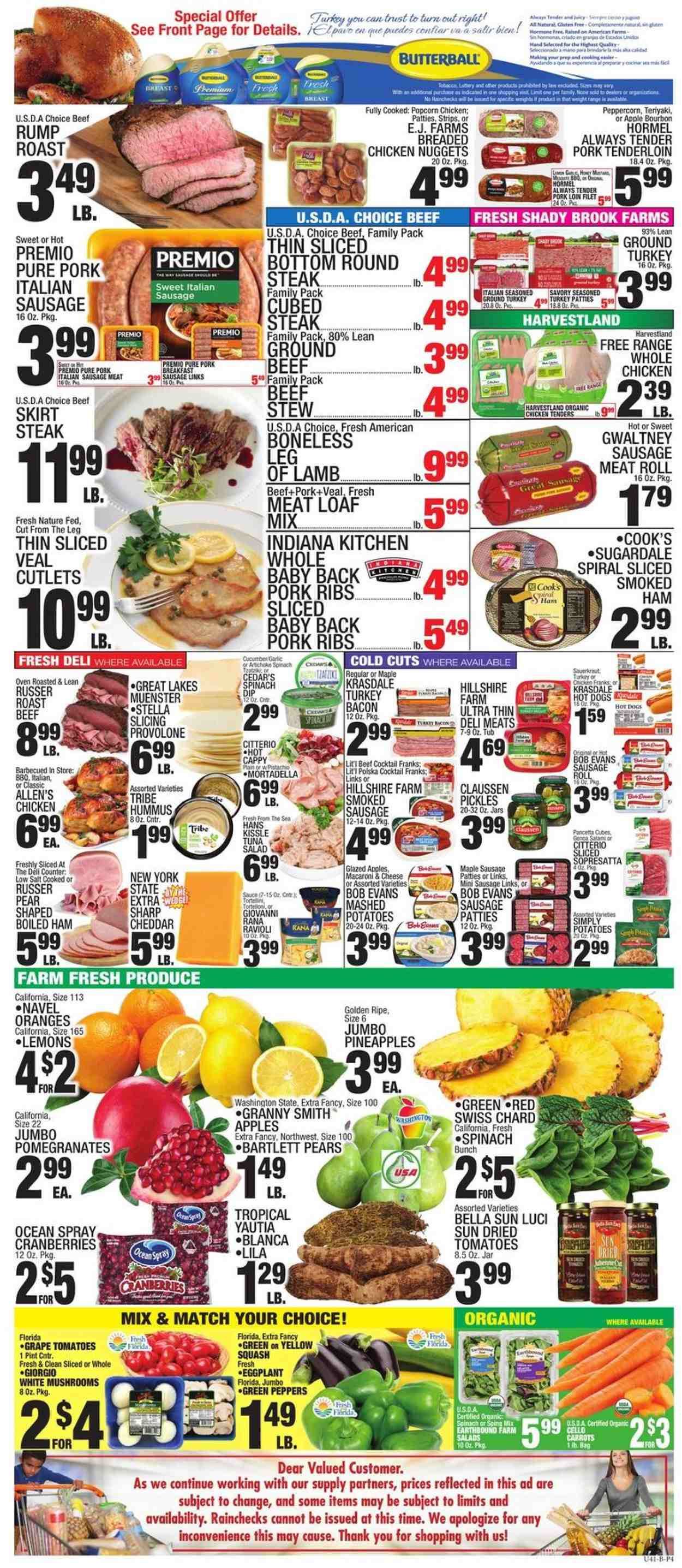 C-Town Weekly Ad Flyer November 13 to November 19