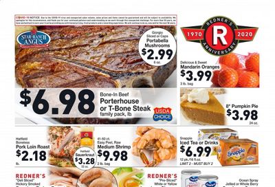 Redner's Markets Weekly Ad Flyer November 12 to November 18