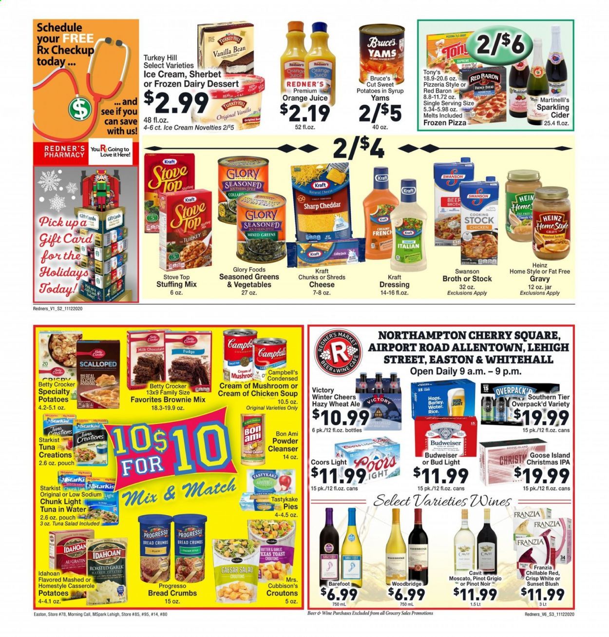 Redner's Markets Weekly Ad Flyer November 12 to November 18