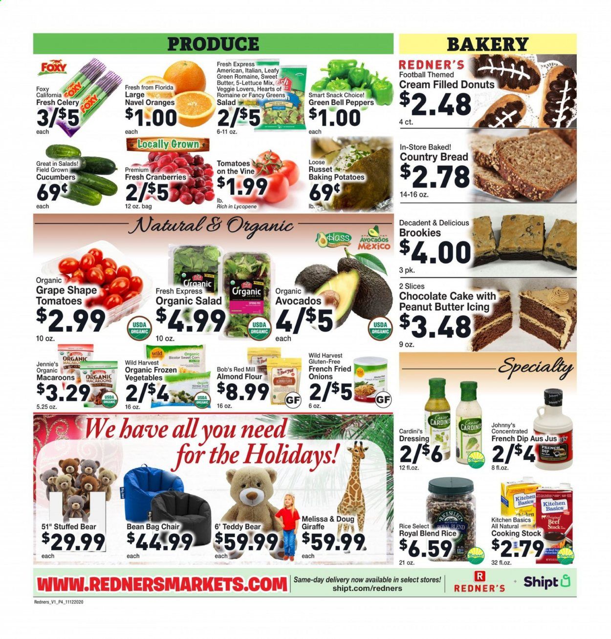 Redner's Markets Weekly Ad Flyer November 12 to November 18