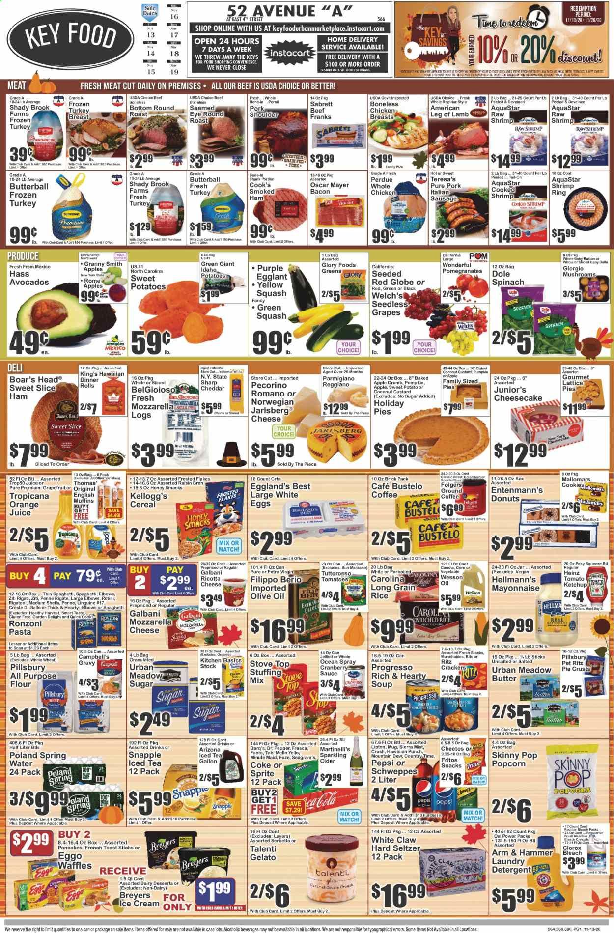 Key Food (NY) Weekly Ad Flyer November 13 to November 19