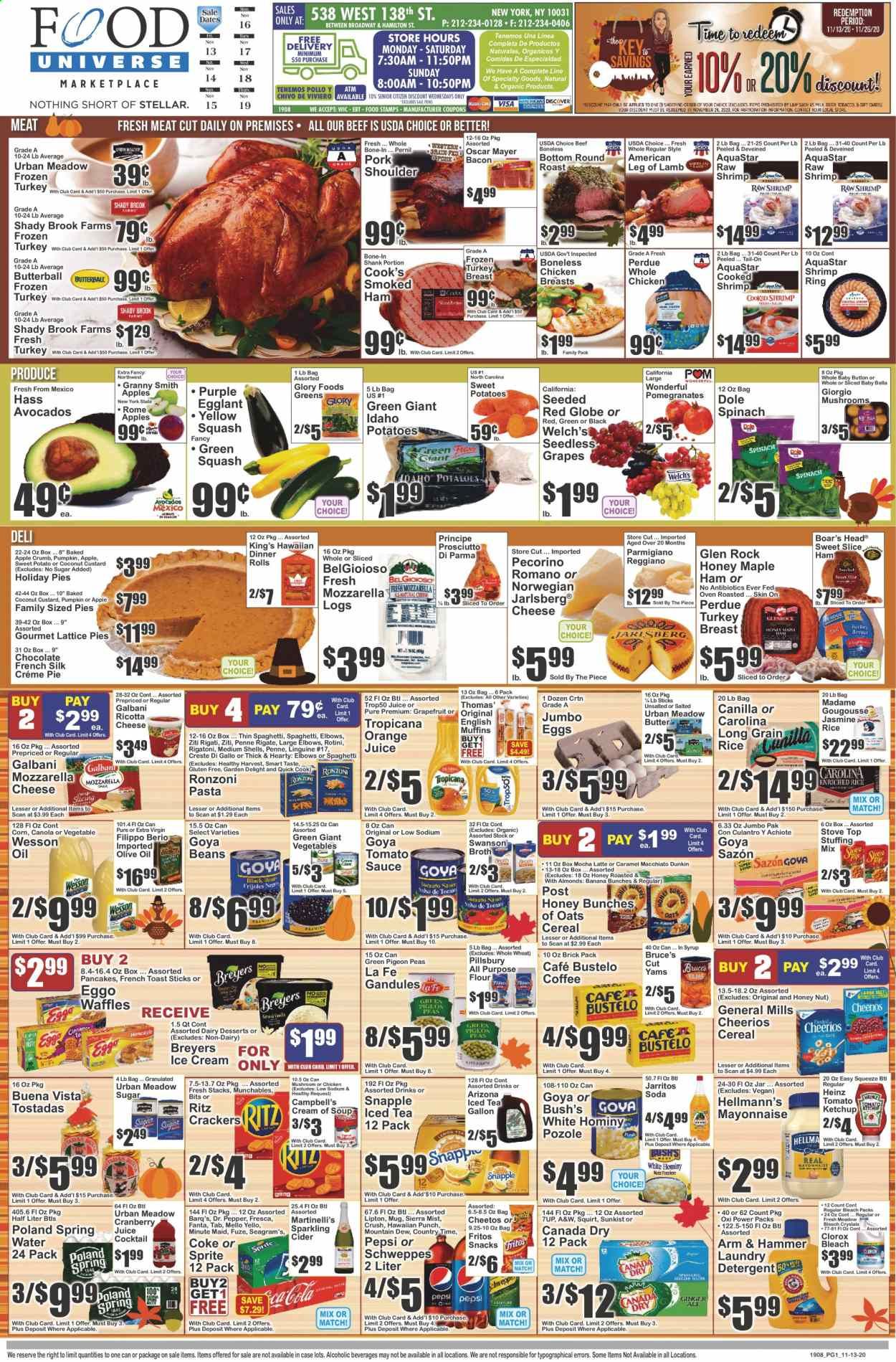 Key Food (NJ, NY) Weekly Ad Flyer November 13 to November 19